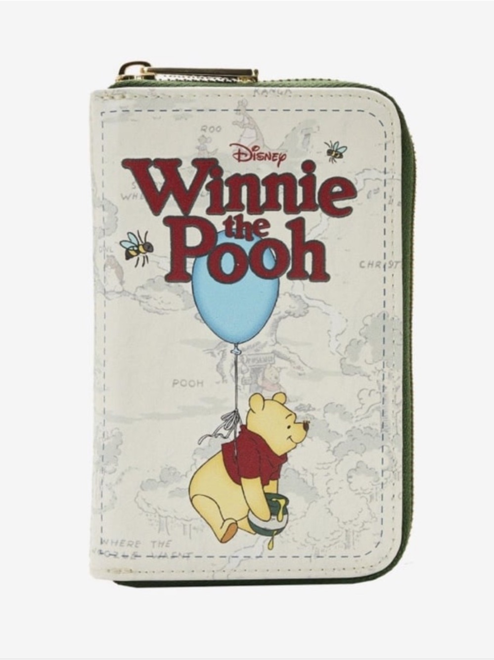 Loungefly Disney Winnie the Pooh Storybook Small Zip Wallet